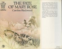 Caroline Blackwood The Fate of Mary Rose Publisher Jonathan Cape. Jacket design by Bill Botten.
