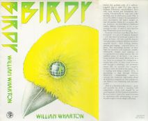 William Wharton Birdy Publisher Jonathan Cape. Jacket design by Helen Cherry. Excellent condition.