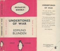 Edmund Blunden Undertones of War Publisher Penguin Books. 1st edition circa 1938. Excellent