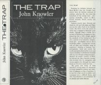 John Knowles The Trap Publisher Jonathan Cape. Jacket design by Leigh Taylor. Jacket photograph by
