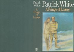 Patrick White A Fringe of Leaves Publisher Jonathan Cape. Jacket design/painting by Sidney Nolan.