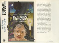 Gabriel Garcia Marquez Innocent Erendira and other stories Publisher Jonathan Cape. Jacket design by
