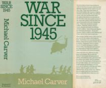 Michael Carver War Since 1945 Publisher Weidenfeld and Nicolson. Jacket design by Andrew Kay. 1st