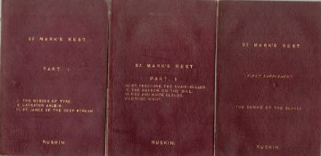 St Mark's Rest. The History of Venice. By John Ruskin 1877. Written for the help of the few