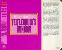 Wallace Markfield Teitelbaum's Window Publisher Jonathan Cape. Jacket design by Jonathan Cape.