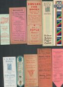 This lot is comprised of 13 bookmarks, mainly of retailers of books. They include: 1. The Waverley