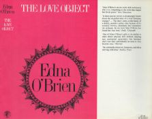 Edna O'Brien The Love Object Publisher Jonathan Cape. Jacket design by M. Mohan. Excellent