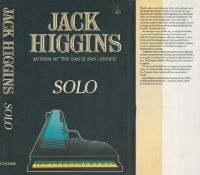 Jack Higgins Solo Publisher Collins. Jacket design by Donald Macpherson. Excellent condition. 1st