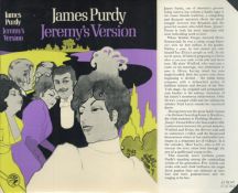 James Purdy Jeremy's Version Publisher Jonathan Cape. Jacket design by Bill Botten. Excellent