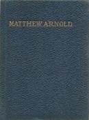 Moments with Matthew Arnold. Published by Henry Froude, London. Printed by Horace Hart University