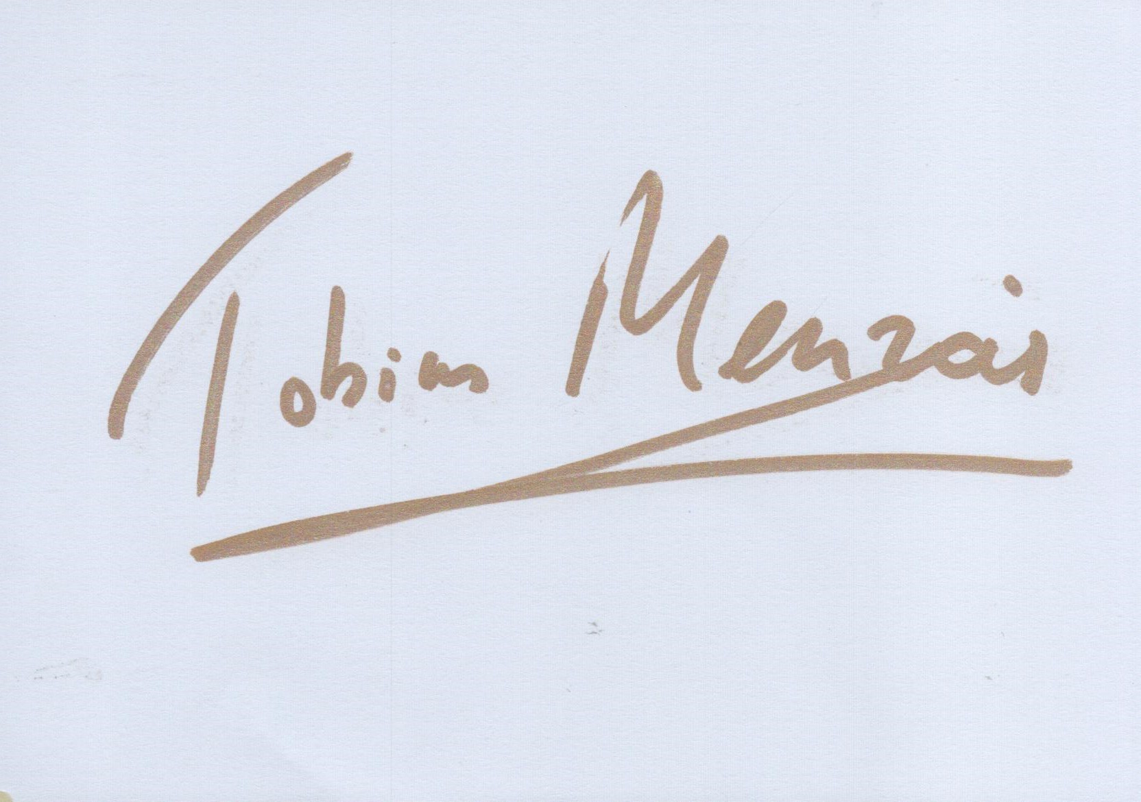 Tobias Menzies signed 6x4inch white card. Good condition. All autographs are genuine hand signed and