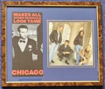 Marti Pellow signed Chicago The Musical leaflet include colour photo of Wet Wet Wet 5.5x5.5 Inch