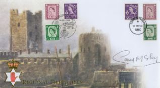 Football Sammy McIlroy signed Regional Definitives FDC PM Carrigs Fergus A 29 Sep 08 SHC. Good