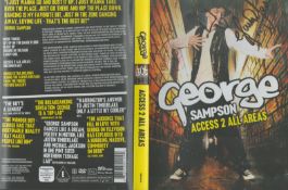 George Sampson signed DVD sleeve include DVD Access 2 All Areas. Good condition. All autographs