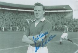 Frank Blunstone (Chelsea) Signed 12 x 8 inch Black and White Photo. Good condition. All autographs