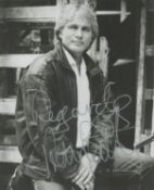 Adam Faith signed black & white photo 5x4 Inch. British Singer & Actor. Good condition. All