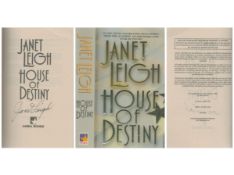 Janet Leigh signed first UK Paperback first edition. Title House of Destiny. Good condition. All
