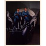 Buzz Aldrin and James Lovell signed NASA 10x8 inch colour photo. From single vendor Space