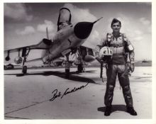 Bob Cardenas signed 10x8inch black and white photo. From single vendor Space Astronaut collection