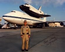 Thomas McMurty signed 10x8inch colour photo. From single vendor Space Astronaut collection including