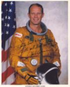Jack Lousma signed 10x8inch colour spacesuit NASA photo. Dedicated. From single vendor Space