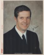 Joseph P. Kerwin signed NASA original 10x8 inch colour photo pictured in suit. From single vendor
