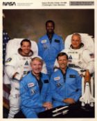 Vance Brand signed OV-099 crew 10x8inch colour photo. From single vendor Space Astronaut