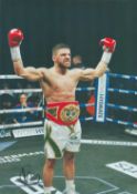 Boxing Florian Marku signed 12x8 inch colour photo. Florian Marku is an Albanian professional