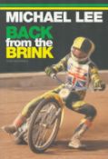 Speedway Paperback book titled Michael Lee Back from the brink by the author Tony Macdonald. 320
