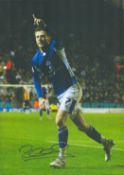 Football Paul Gallacher signed Leicester City 12x8 inch colour photo. Good condition. All autographs