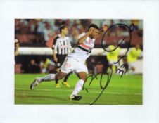 Football Breno signed Sao Paulo 12x8 inch colour photo. Good condition. All autographs are genuine