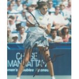 Tennis Monica Seles signed 10x8 inch colour photo. Good condition. All autographs are genuine hand