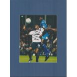 Football Victor Anichebe signed 16x12 inch overall mounted colour photo. Good condition. All