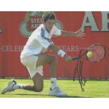 Tennis Tim Henman signed 10x8 inch colour photo. Good condition. All autographs are genuine hand