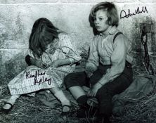 Heather Ripley and Adrian Hall signed 10x8 inch Chitty Chitty Bang Bang black and white photo.