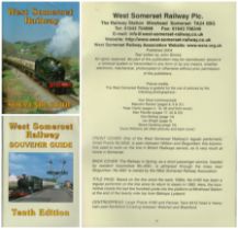 West Somerset Railway Souvenir Guide. Published in 2004. Good condition. All autographs are