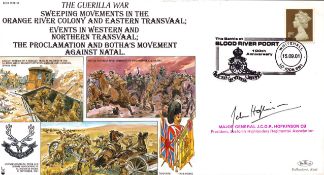Major General John Hopkinson signed FDC The Guerilla War Sweeping movements in the orange river