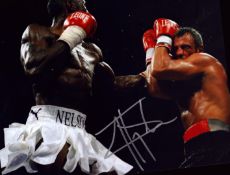 Johnny Nelson signed Colour Photo. Size 10 x 8. Good condition. All autographs are genuine hand
