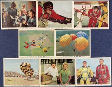 Collection of 8 The Gypsy Moths 10x8 inch Film Colour Lobby Photo Cards. Good condition. All