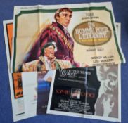 Collection of 5 Film posters, varied sizes (The Toy, A Man for All Seasons, Sophie's Choice, The
