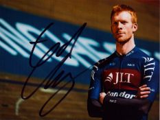 Ed Clancy signed 5.5x4 inch colour photo. Good condition. All autographs are genuine hand signed and