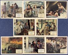 Collection of 8 The Sundowners 10x8 inch Film Colour Lobby Photo Cards. Good condition. All