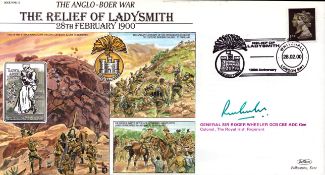 General Sir Roger Wheeler signed FDC The Anglo-Boer War the Relief of Ladysmith 28th Feb 1900. 1