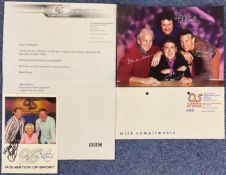 Sport collection A Question of Sport' - a colour postcard signed by Sue Barker, Ally McCoist and