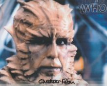 Christopher Ryan signed 10x8 Dr Who colour photo. Good condition. All autographs are genuine hand