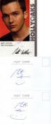 Hollyoaks Signatures on Hollyoaks Card. Signature of Matt Littler (Max Cunningham). Good