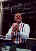 Eugene Kranz signed 6x4inch colour photo. From single vendor Space Astronaut collection including