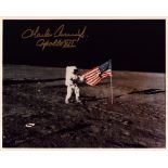 Charles Conrad Jr signed 10x8 inch colour photo pictured during the Apollo XIII mission. From single