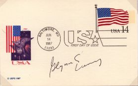 Glynn Lunney signed USA 14 FDC. Baltimore postmark. From single vendor Space Astronaut collection