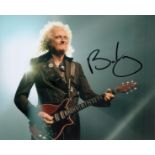 Brian May signed 10x8 inch colour photo. Good condition. All autographs are genuine hand signed